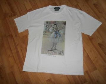 Leuke Art T-shirt (Edgar Degas) mt S valt als M in goede st. beschikbaar voor biedingen