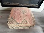 Kelim poef, Ophalen of Verzenden, Zo goed als nieuw, Rond, Minder dan 50 cm