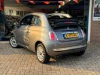 Fiat 500 C 1.4 Lounge LUXE 2010 CABRIO AIRCO LM NAP!, Euro 5, 101 pk, Gebruikt, Zwart