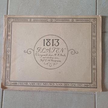 Boekwerkje 1813 platen beschikbaar voor biedingen