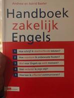 Handboek Zakelijk Engels - Andrew en Astrid Baxter, Non-fictie, Andrew en Astrid Baxter, Ophalen of Verzenden, Zo goed als nieuw