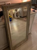 Mooie Spiegel met Goudaccenten, Gebruikt, 100 tot 150 cm, Ophalen of Verzenden, Rechthoekig