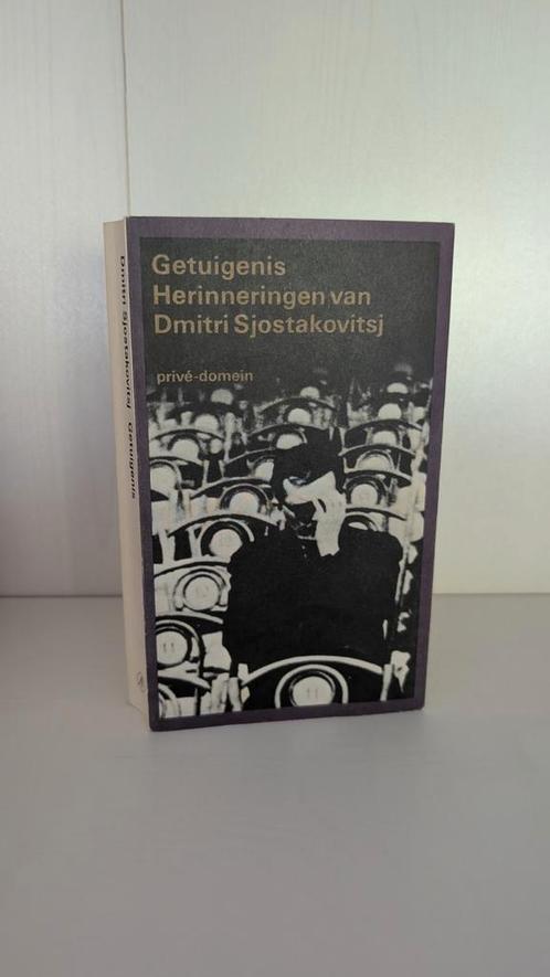 Privé-Domein: Dmitri Sjostakovitsj - Getuigenis, Boeken, Gedichten en Poëzie, Zo goed als nieuw, Ophalen of Verzenden