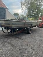 Legerboot duwboot, Watersport en Boten, Gebruikt, Binnenboordmotor, 6 meter of meer, Diesel