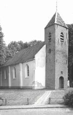 Mensingeweer, Ned. Herv. kerk, toren, kerktoren, Verzenden, 1940 tot 1960, Ongelopen, Groningen