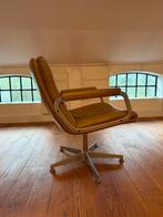 Artifort F420 Fauteuil/Bureaustoel - Geoffrey Harcourt, Huis en Inrichting, Fauteuils, Ophalen, Gebruikt, Leer, 75 tot 100 cm