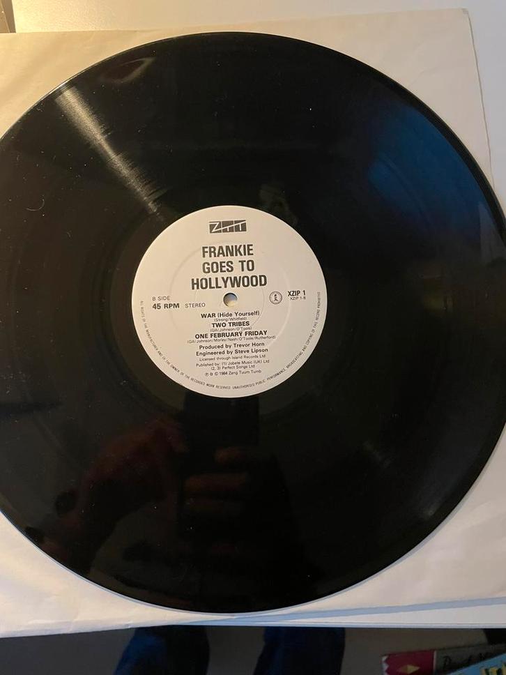 Frankie Goes To Hollywood - Two Tribes 12’’ Hibakusha, Cd's en Dvd's, Vinyl | Pop, Gebruikt, 1980 tot 2000, 12 inch, Ophalen of Verzenden