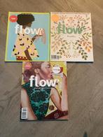 3x Tijdschrift FLOW ongelezen, Ophalen of Verzenden, Zo goed als nieuw, Overige typen