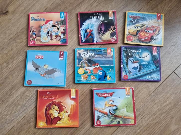 Disney Luisterboeken met meeleesboekjes, Boeken, Kinderboeken | Jeugd | onder 10 jaar, Zo goed als nieuw, Sprookjes, Ophalen of Verzenden