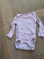 nog net oud roze rompertje met lange mouw mt 80 H&M, Kinderen en Baby's, Babykleding | Maat 80, Nacht- of Onderkleding, Meisje
