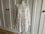 Asos jurk floral mt 36/38 wit/lila, Verzenden, Wit, Zo goed als nieuw, Maat 36 (S)