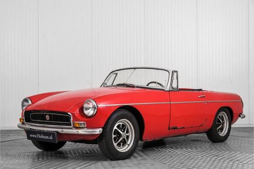 MG B 1.8 Roadster Overdrive (bj 1971), Auto's, MG, Bedrijf, Te koop, B, Open dak, Benzine, Cabriolet, Handgeschakeld, Rood, Gebruikt