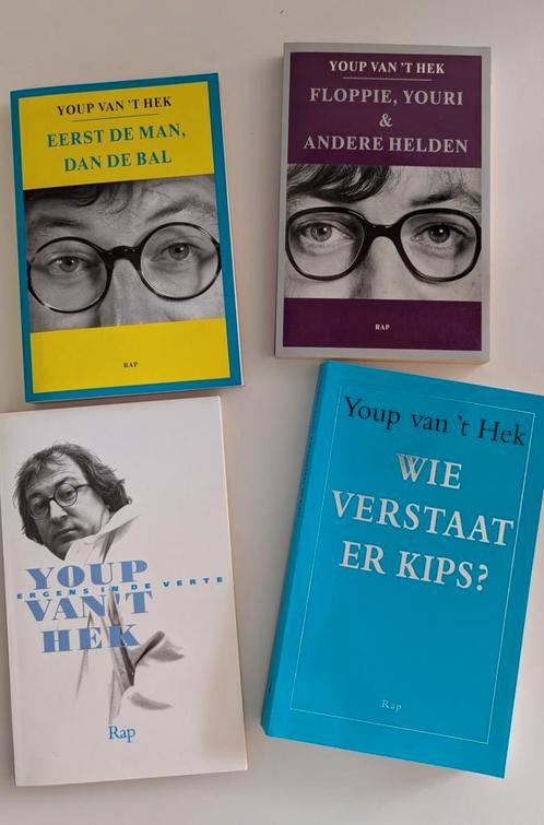 Youp van 't Hek - 4 Humor Boeken, Boeken, Humor, Gelezen, Cabaret, Ophalen of Verzenden