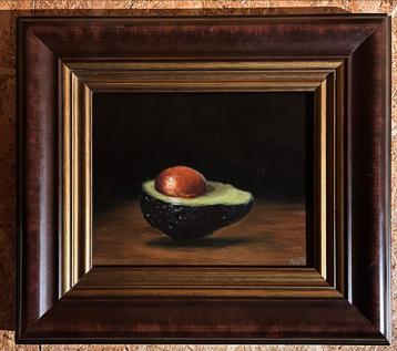 Avocado Stilleven - Klassiek Schilderij beschikbaar voor biedingen