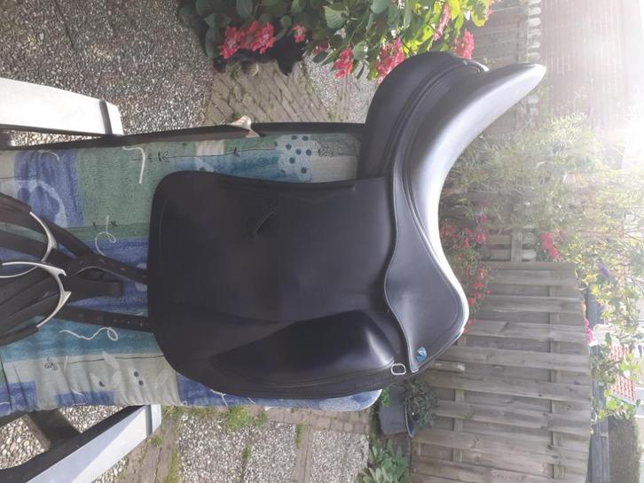 Prestige Monza dressuurzadel, Dieren en Toebehoren, Paarden en Pony's | Zadels, Zo goed als nieuw, Dressuur, Ophalen