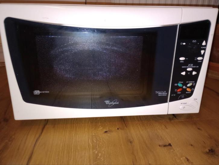 Whirlpool Talent MT 52 Combimagnetron, Witgoed en Apparatuur, Magnetrons, Gebruikt, Vrijstaand, Combimagnetron, 45 tot 60 cm, Crisp