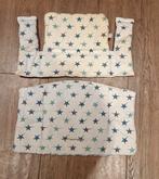 Stokke tripp trapp kussenset blauwe sterren, Ophalen of Verzenden, Gebruikt, Meegroeistoel