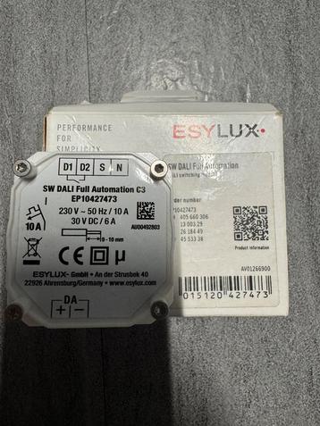ESYLUX SW DALI Full Automation C3 – NIEUW /zo goed als nieuw beschikbaar voor biedingen