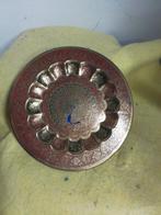 14698) mooie messing wandhanger  met pauw, Ophalen of Verzenden