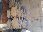 65 stoeptegels, 30 bij 30 gebruikt+8 nieuwe, Ophalen, Gebruikt, 10 m² of meer, Beton