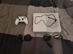 Xbox one s met controller en bekabeling, Ophalen, Zo goed als nieuw, 500 GB, Met 1 controller