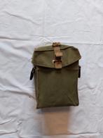 Webbing p37 gasmaskertas 1945 Brits Canadees wo2 ww2, Ophalen of Verzenden, Landmacht, Engeland