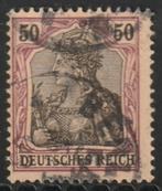 Duitsland 1902 76 Germania 50p, Get, Postzegels en Munten, Postzegels | Europa | Duitsland, Ophalen of Verzenden, Duitse Keizerrijk