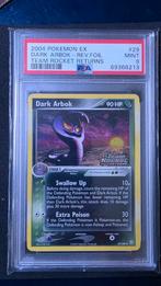 Dark Arbok 2004 EX Team Rocket Returns PSA 9, Ophalen of Verzenden, Zo goed als nieuw, Losse kaart, Foil