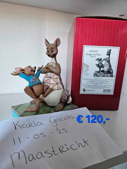 Kanga en Roo Disney Traditions Jim Shore Beeldje, Verzamelen, Disney, Zo goed als nieuw, Beeldje of Figuurtje, Winnie de Poeh of vrienden