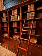 Engelse Bibliotheekkast boekenkast, 25 tot 50 cm, 200 cm of meer, Ophalen of Verzenden, Zo goed als nieuw