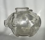 Vintage Spaarpot-  Piggy Bank-  glas - varken -, Verzamelen, Spaarpotten, Verzenden, Gebruikt, Overige materialen, Dier