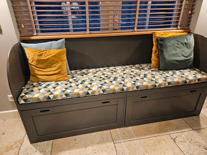 Leuke kinder speelbank met opbergruimte, Kinderen en Baby's, Kinderkamer | Inrichting en Decoratie, Zo goed als nieuw, Overige typen