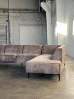 U-bank Stilo Velours | Newprice €2549 (SHOWMODEL), Metaal, Bank Bankstel Sofa Zithoek Chaise Lounge Ottomane Zit Zetel, Hoekbank