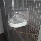 Nestkastjes waterbakjes zitstokken voerbakjes, Ophalen of Verzenden, Nieuw, Hout, Broedkooi of Kweekkooi