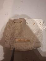 Tas Moschino ecru gevlochten, Ophalen of Verzenden, Zo goed als nieuw