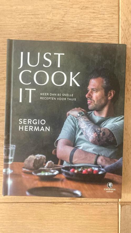 Sergio Herman - Just cook it / meer dan 80 snelle, Boeken, Kookboeken, Zo goed als nieuw, Ophalen of Verzenden