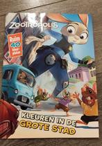 Zootropolis Kleurboek - Avontuur met Judy en Nick!, Ophalen of Verzenden, Zo goed als nieuw, Disney, Sprookjes