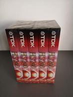 TDK Videobanden - Nieuw, Cd's en Dvd's, VHS | Film, Ophalen of Verzenden, Nieuw in verpakking