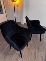 Eetkamerstoelen, Huis en Inrichting, Stoelen, Ophalen, Zo goed als nieuw, Blauw, Vier