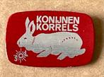 Vintage Blikken Speldje SOL Konijnen korrels, Verzamelen, Speldjes, Pins en Buttons, Ophalen of Verzenden, Gebruikt, Overige onderwerpen