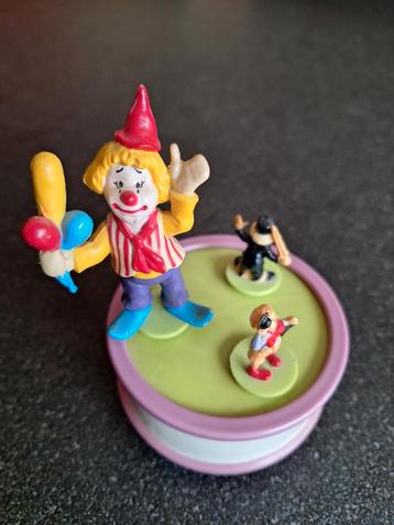 Vintage Muziekdoosje met Clowns beschikbaar voor biedingen