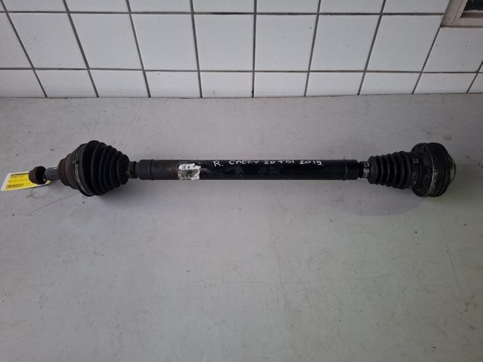 Aandrijfas rechts-voor van een Volkswagen Caddy, Auto-onderdelen, Remmen en Aandrijving, Volkswagen, Gebruikt, 3 maanden garantie