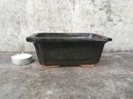 Bonsai schaal 14x10x5,5cm ****, Tuin en Terras, Ophalen of Verzenden, Zo goed als nieuw, Overige vormen, Aardewerk