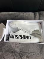 Moschino Serena 25 Witte Leren Sneakers Maat 45 - Nieuw, Kleding | Heren, Moschino, Verzenden, Wit, Nieuw