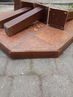 Bijzettafel, Huis en Inrichting, Tafels | Sidetables, Ophalen, Gebruikt, 50 tot 100 cm, 25 tot 50 cm