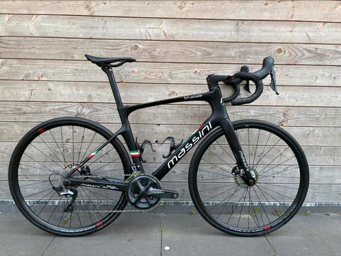 Massini Stradale full carbon maat M Shimano Ultegra disc, Fietsen en Brommers, Fietsen | Racefietsen, Zo goed als nieuw, Overige merken