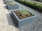 Op maat gemaakte aluminium bloembakken / plantenbakken, Ophalen, 100 cm of meer, Vierkant, Nieuw