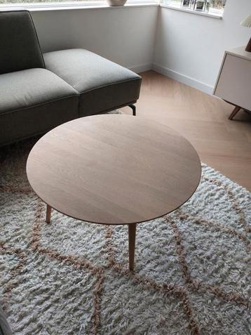 Sav & økse Tomrer salontafel rond - whitewash 80cm beschikbaar voor biedingen