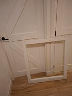 Houten raamkozijn met rubberkader en glaslat, Gevelraam of Ruit, Gebruikt, 80 tot 120 cm, 80 tot 120 cm