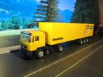 MAN F90 met volumetrailer - Herpa Dunlop Motorsport F1 / DTM, Ophalen of Verzenden, Gebruikt, Bus of Vrachtwagen, Herpa